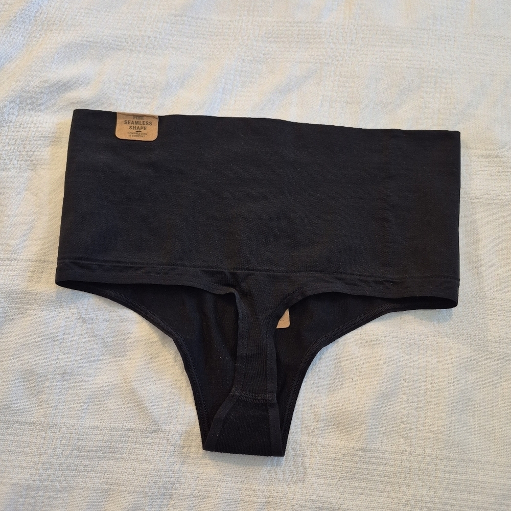 Victoria's Secret small high waist thong black NEW - Picture 2 of 6